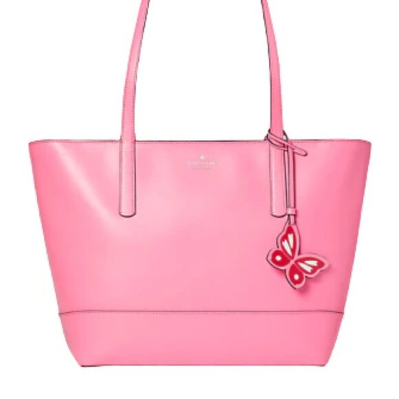 Euc Kate Spade Adley Pink Barbie Shoulder Bag Tote Purse - Picture 1 of 11
